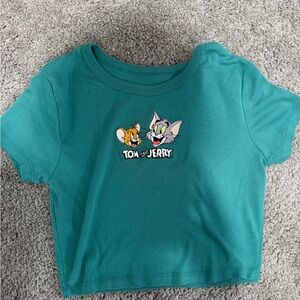 Tom and Jerry Kids Teal T-Shirt